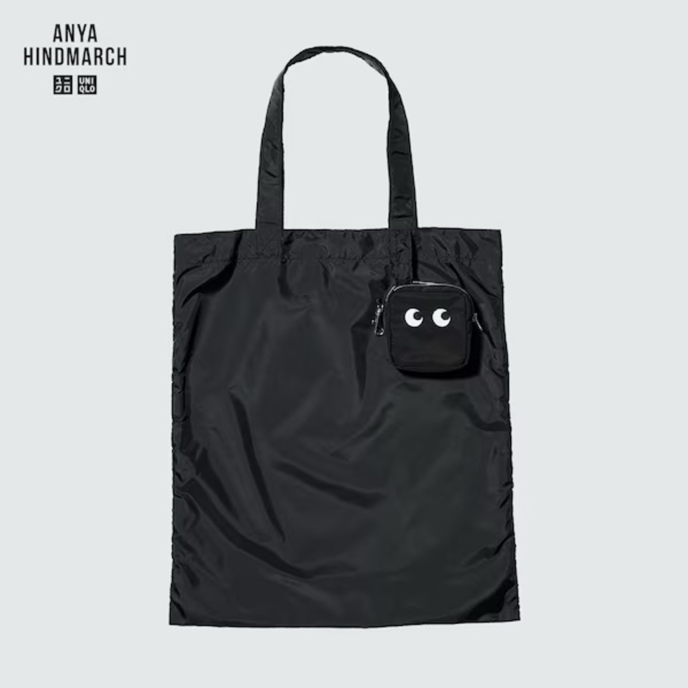 Uniqlo x Anya Hindmarch Packable Bag Black NWT